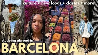 study abroad vlog✧˖&deg; | week 1 in barcelona, spain💌 ~ hailie zakira