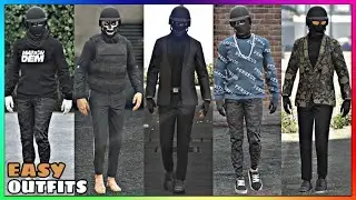 Top 5 Easy To Make Male Base Tryhard Outfits #10 (GTA Online)