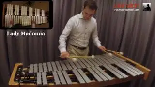 Lady Madonna / The Beatles for vibraphone