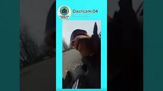 Dashcam elektrische scooter #camera #crash #dashcam #uk #funny #viral