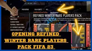 Opening Refined Winter Rare Players Pack - FIFA 23  Worth It?