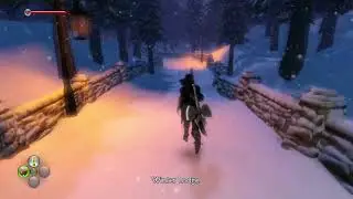 Winter Lodge jumpscare - Fable 2