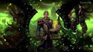 Preview | WORLD OF WARCRAFT LEGION ANIMATION + AUDIO GULDAN ILLIDAN [WALLPAPER ENGINE]