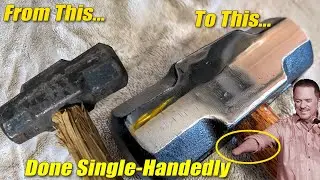 Single-Handedly Restoring a Broken Sledgehammer | For Arizona Disabled Sports