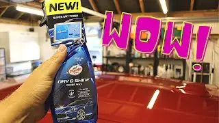 Почему воск для сушки и блеска Turtle Wax Dry & Shine Rinse Wax &mdash; это незаменимый продукт