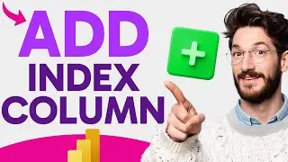 How to ADD INDEX COLUMN in Power BI (Step by Step)