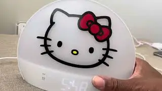 Tutorial for Hello Kitty Sunrise Alarm Clock with Temp/ Date & Time