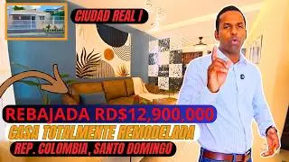 IMPRESIONANTE CASA MEGA HERMOSA | CIUDAD REAL I | REPUBLICA DE COLOMBIA | INVIERTE EN SANTO DOMINGO