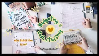 ✨BUDGETING FOR THE MONTH & CASH STUFFING ✨ I 9-6 FULL TIME JOB I INDIAN BUDGET I AUG 2025