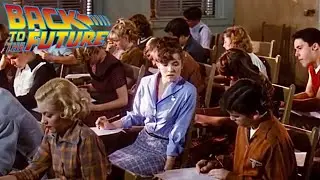 Back to the Future: &ldquo;Marty Sees His Mom Cheat On A Test&rdquo; (Deleted / Extended Scenes)