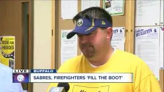 Buffalo firefighters team up with SMART to fill the boot