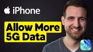 How to Allow More 5G Data on iPhone (iOS 26)