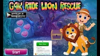 G4K Ride Lion Rescue Walkthrough [Games4King]