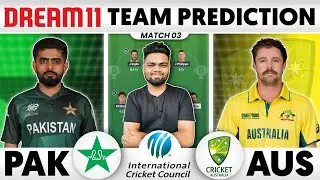 PAK vs AUS Dream11 Prediction | PAK vs AUS Dream11 Team | Pakistan vs Australia T20 Dream11 Team