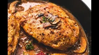 Stuffed Chicken Marsala
