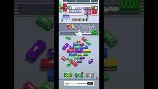 Bus Escape traffic jam game #playing #shorts #games