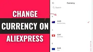 How To Change Currency On AliExpress
