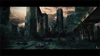 Matte Painting : The Abandoned City