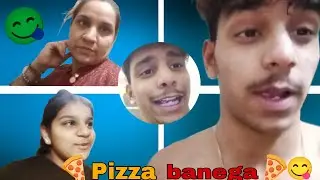 Aaj pizza banaye dekhoo ||🍕😋|| #video #SebiMalhotra