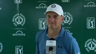 Jordan Spieth Friday Flash Interview 2023 The Memorial Tournament presented by Workday