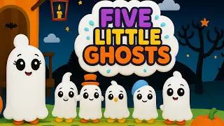 Five Little Ghosts &mdash; Halloween Counting Song for Kids | SmartBabies