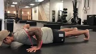 Banded Push Ups