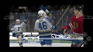 NHL 07 STL VS CHI GOOD GAME/FIGHT 