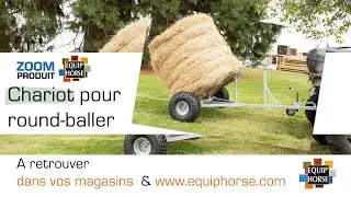 [ZOOM PRODUIT] D&eacute;couvrez le nouveau chariot pour round-baller !