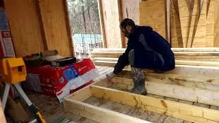 Working on things as a team today at the Homestead.
