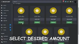 BrickPlanet: Exchange Credits to Bits!!!