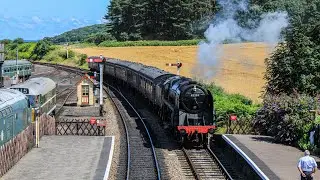 Trains on the North Norfolk Railway August 2021