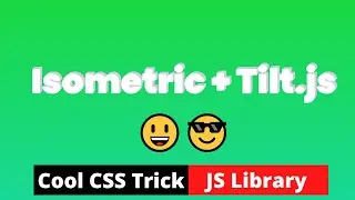 Isometric Text Effect using CSS and JS plugin/library