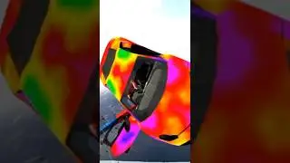 #Lamborghini vs Deadliest Mega Ramp! 😱 Lamborghini High Jump | Indian Bike Driving 3D#