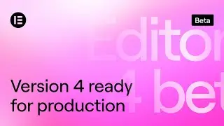 Version 4 is ready for production!