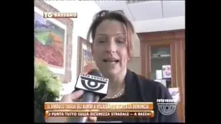 TG Bassano: sistemazione giardino di Villa Caffo