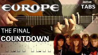 The Final Countdown (Europe) | Classical Guitar Intro + Tabs