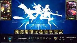 Nevreska CHALLENGER ADC MONTAGE  S7 Kalista World Rank 1 !