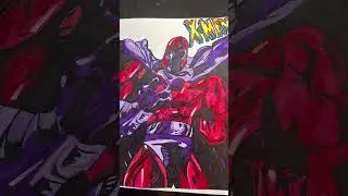 X Men Magneto artpiece took me long to draw #art #xmenfanart #xmen #magneto #xman #xmencomics #xmen