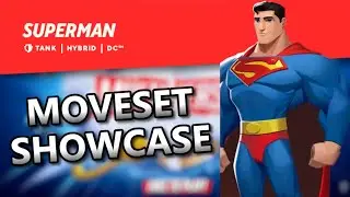 Superman Moveset Showcase Multiversus