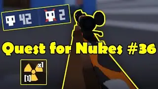 Krunker.io - Quest for Nukes #36! Let's Not Talk About the First 10 Seconds... (Sniper Gameplay)