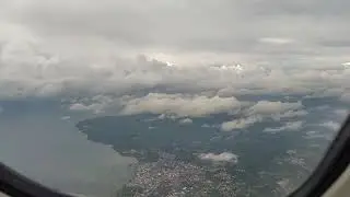 [Proco Island Bambu Resortの旅]マナド上空