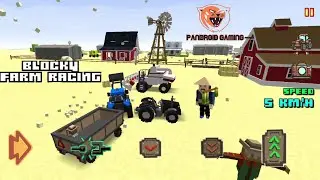 Blocky Farm Racing & Simulator by Mobadu: Make it Rain With Grains | Typical Day at Texan's Ranch
