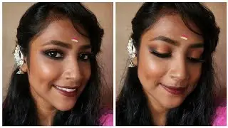 Durga pujo makeup look 2019 || subhangi dey