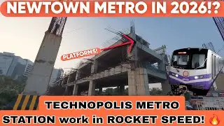 New Garia- Salt Lake Sector V- NewTown Metro in 2026? Watch Kolkata Metro Orange Line Update
