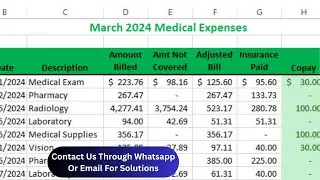 Exp22 Excel Ch01 Excel Chapter 1 Cumulative   Medical Expenses  | Complete Solution