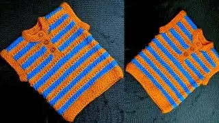 Knitting Simple Baby Boy Half Sweater Measurement || Kids Sweater Measureent for 1 Year...🩵