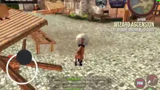 Goat Simulator MMO: Completing a task for the FAT 
