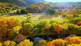 A glimpse of breathtaking autumn scenery in N China