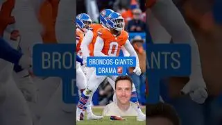 Broncos & Giants Have MAJOR Drama 👀😂