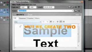 Sony Vegas Tutorial || Text Effect #1 (NEW BLUE FX NEEDED)